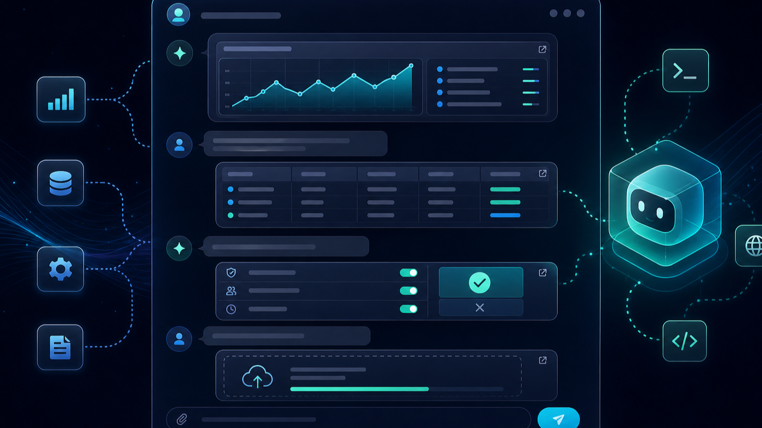 대화 안에서 렌더링되는 MCP Apps